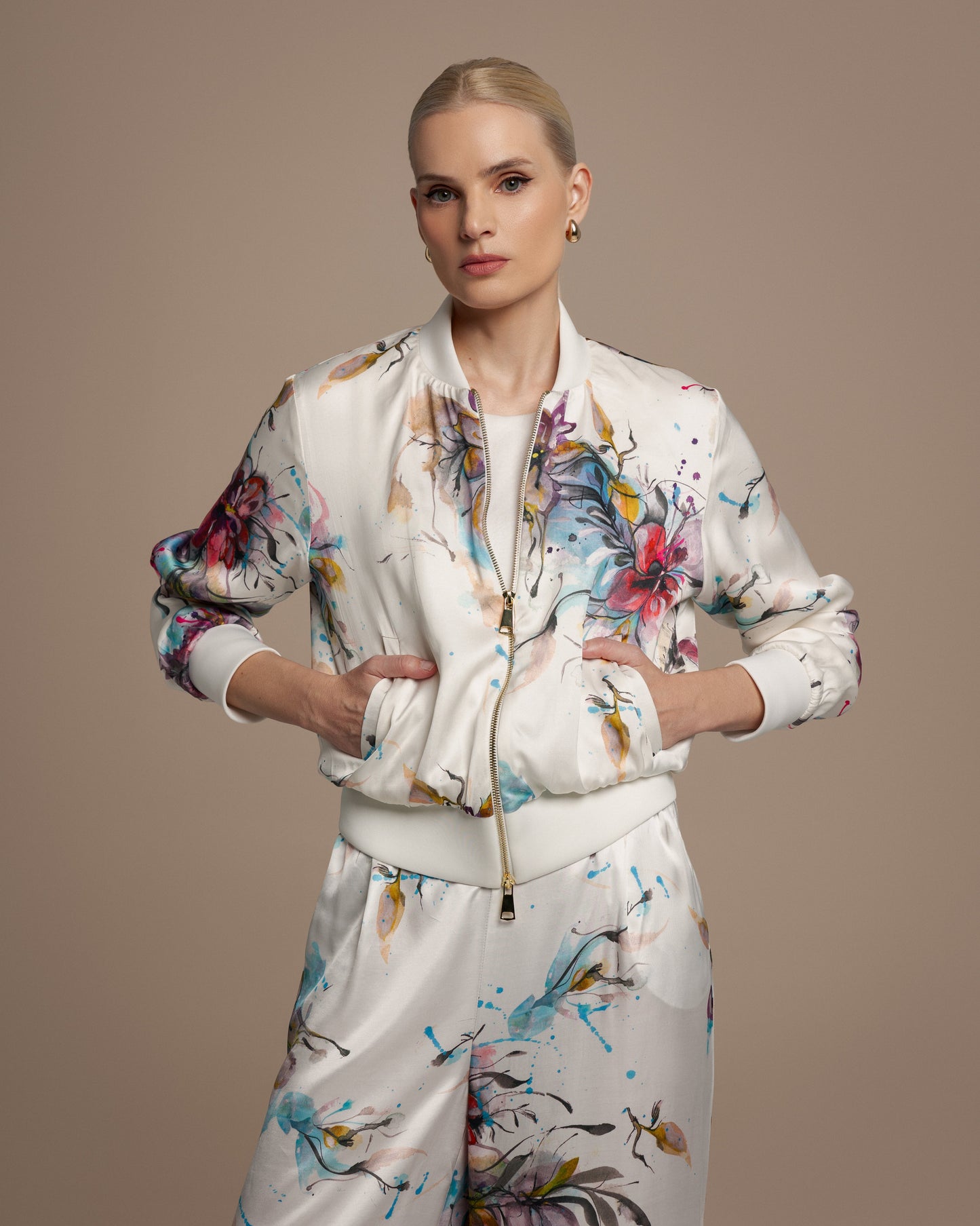 Bailey Floral Bomber Jacket