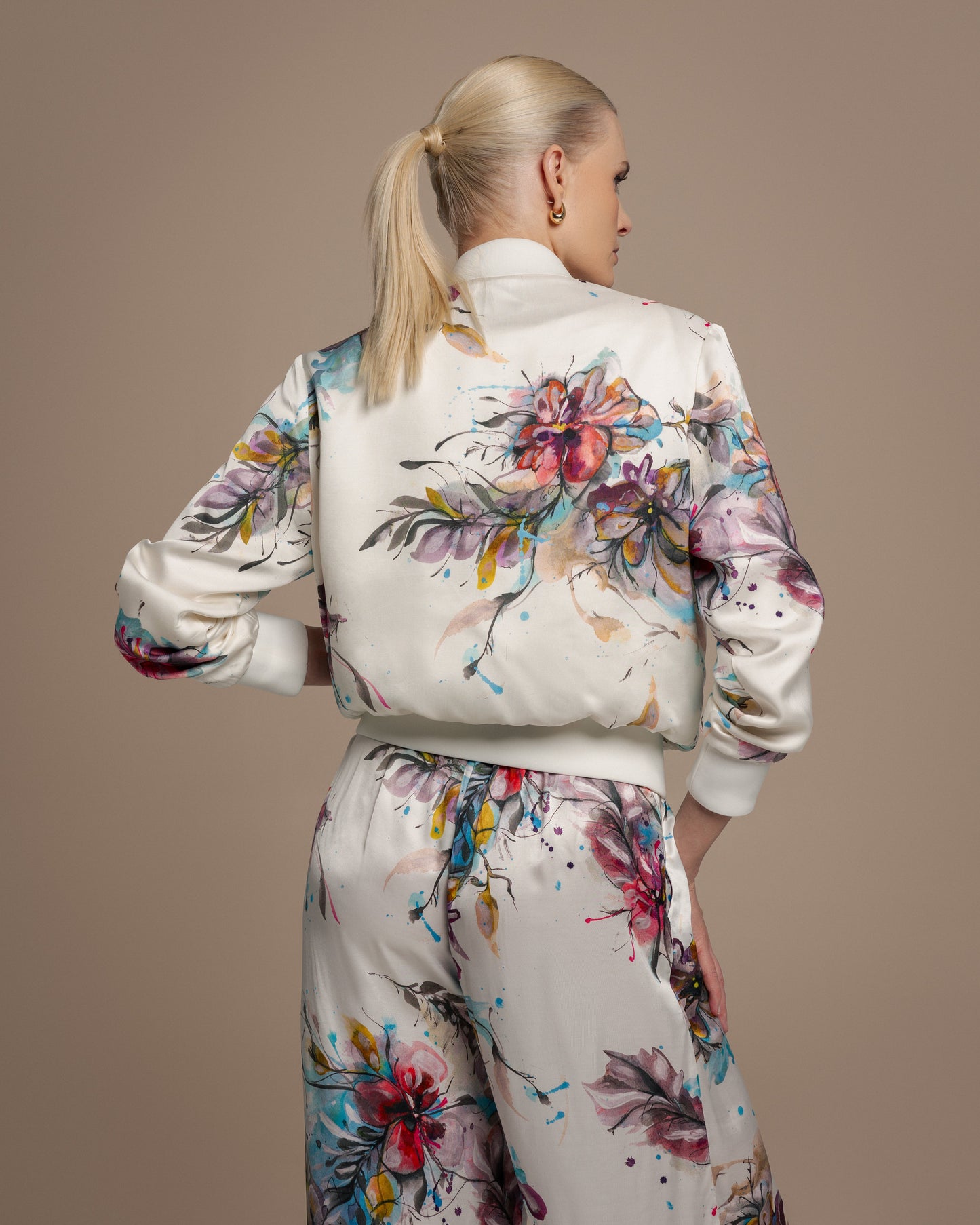 Bailey Floral Bomber Jacket