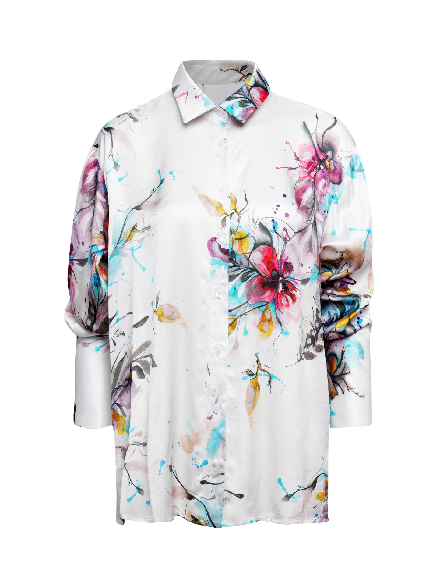 Kelsey Floral Loungewear Blouse