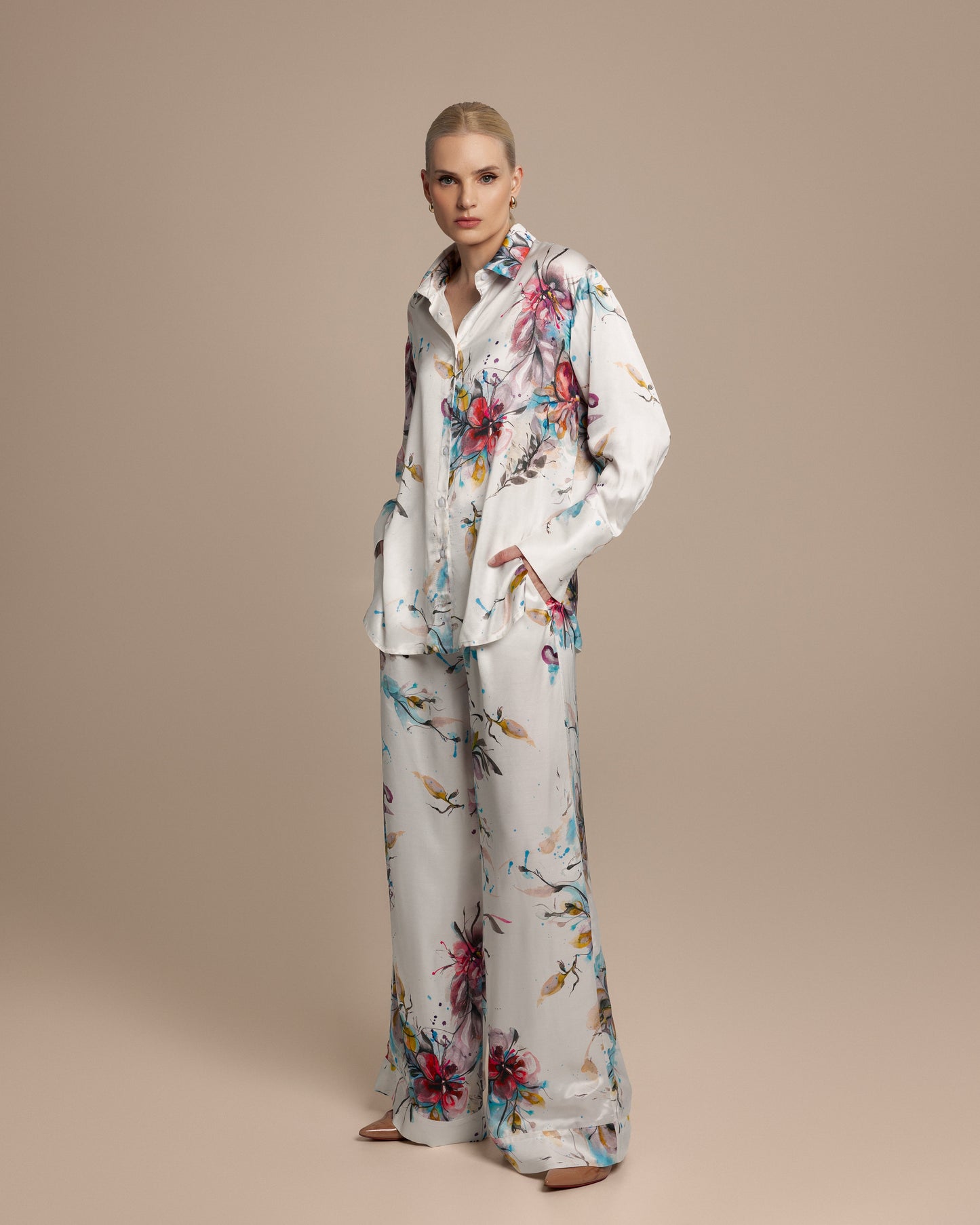 Kelsey Floral Loungewear Pants