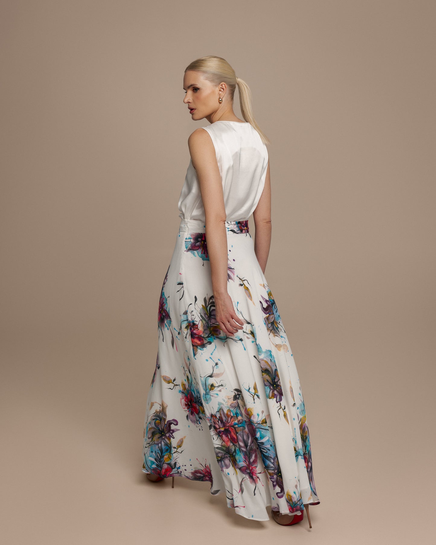 Willow Floral Maxi Skirt